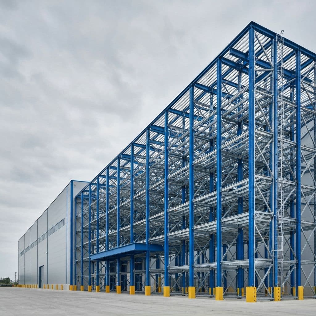 Rack Supported Building