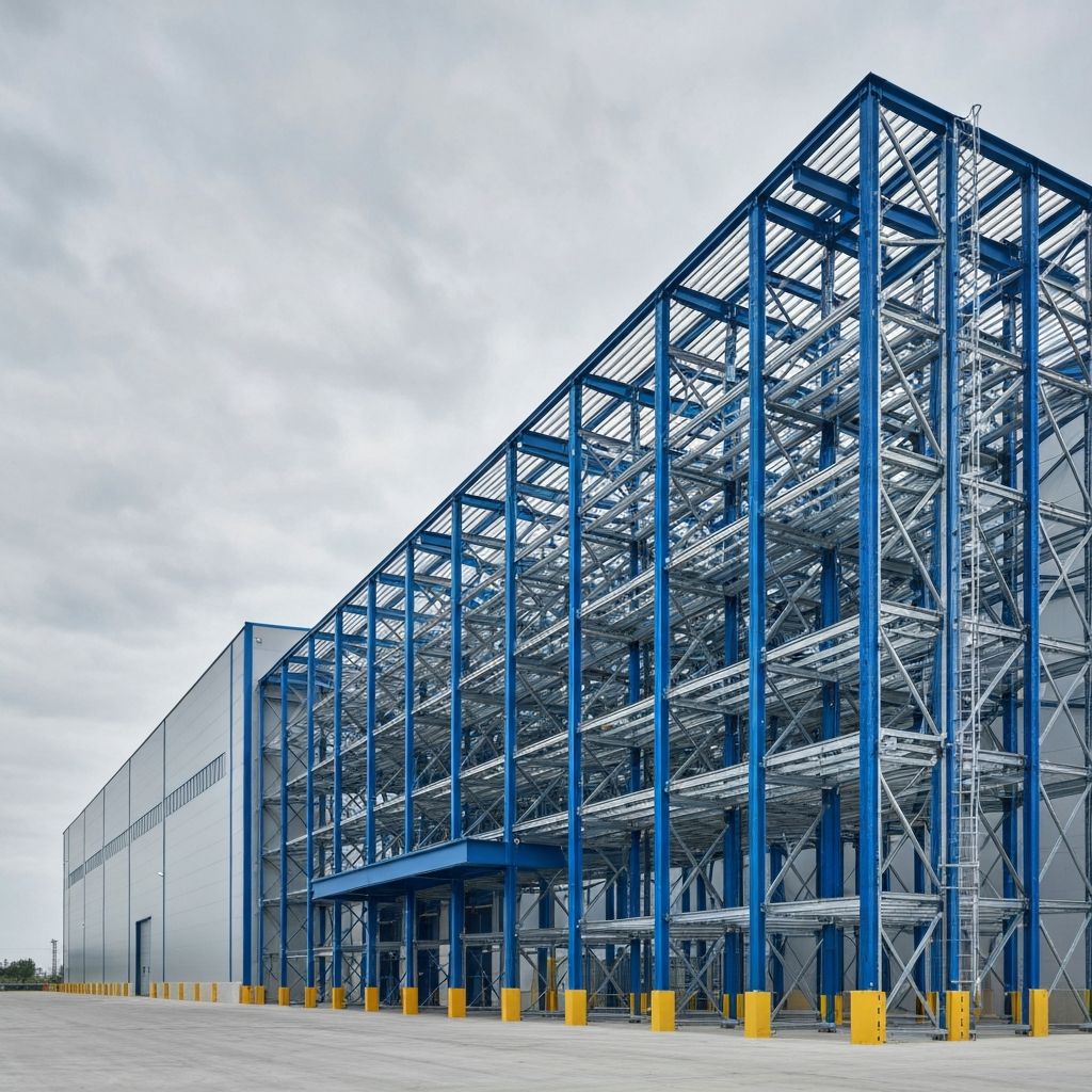 Rack Supported Building | The Racking IS the Building | Bulldog Rack ...